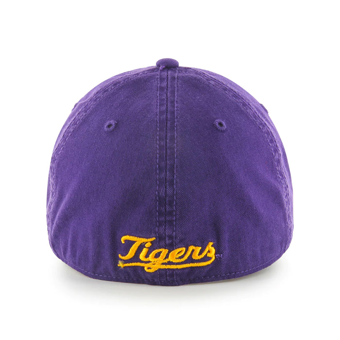 LSU Tigers 47 Vault Text Franchise Fitted Hat - Purple