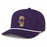 LSU Tigers Ahead Birdie Mike Alto Structured AeroSphere Performance 5-Panel Rope Hat - Purple
