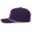 LSU Tigers Ahead Birdie Mike Alto Structured AeroSphere Performance 5-Panel Rope Hat - Purple