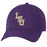 LSU Tigers Ahead Baseball Interlock Frio Lightweight Relaxed Performance Hat - Purple