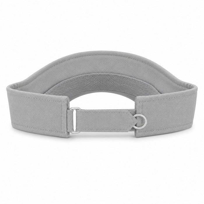 LSU Tigers Ahead Birdie Mike Aerosphere Adjustable Golf Visor - Light Grey