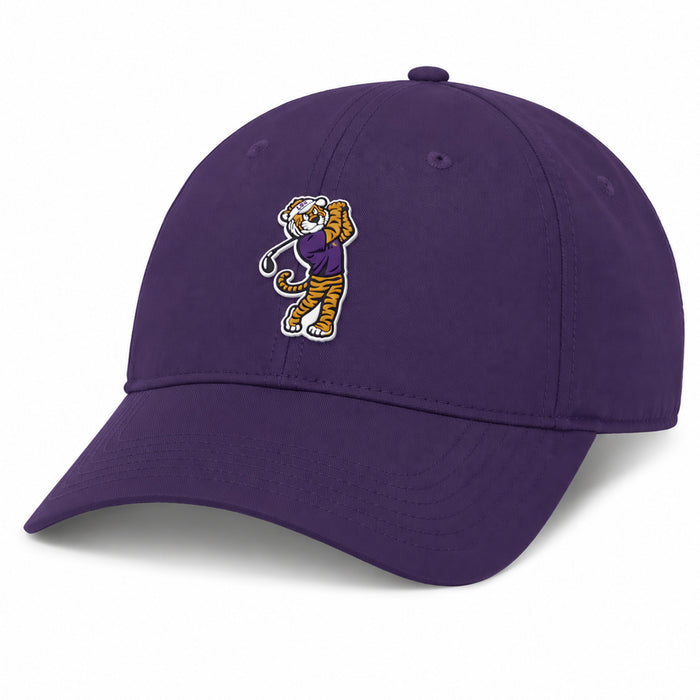 LSU Tigers Ahead Birdie Mike Frio Unstructured AeroSphere Performance Hat - Purple