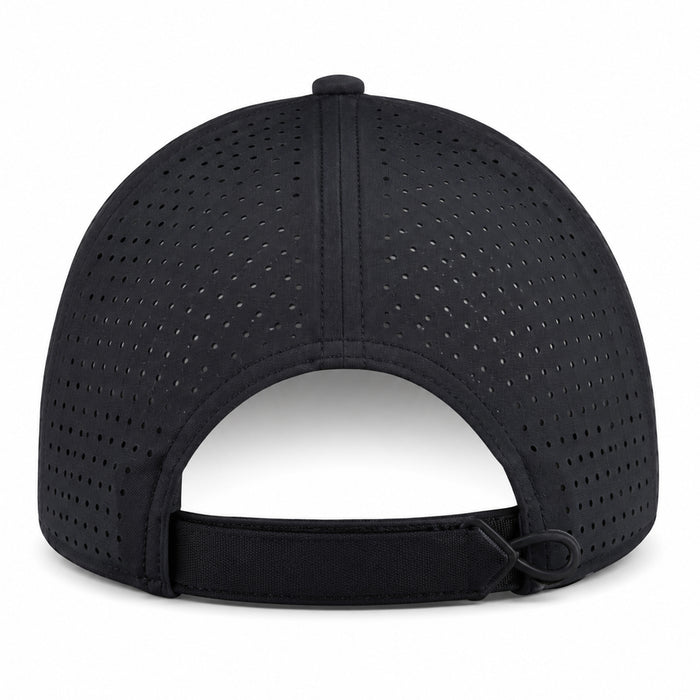 LSU Tigers Ahead Birdie Mike Vento Unstructured AeroSphere Perforated Performance Hat - Black