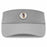 LSU Tigers Ahead Birdie Mike Aerosphere Adjustable Golf Visor - Light Grey