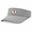 LSU Tigers Ahead Birdie Mike Aerosphere Adjustable Golf Visor - Light Grey