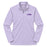 LSU Tigers Antigua Mentor Performance Women's 1/4 Zip Pullover - Lilac Heather