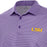 LSU Tigers Antigua Rings Pattern Performance Polo - Purple / White
