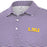 LSU Tigers Antigua Skills Stripe Performance Polo - Purple / White