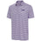 LSU Tigers Antigua Streamline Stripe Performance Polo - Purple
