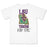 LSU Tigers B-Unlimited 2026 Schedule Line of Scrimmage Garment Dyed Pocket T-Shirt - White
