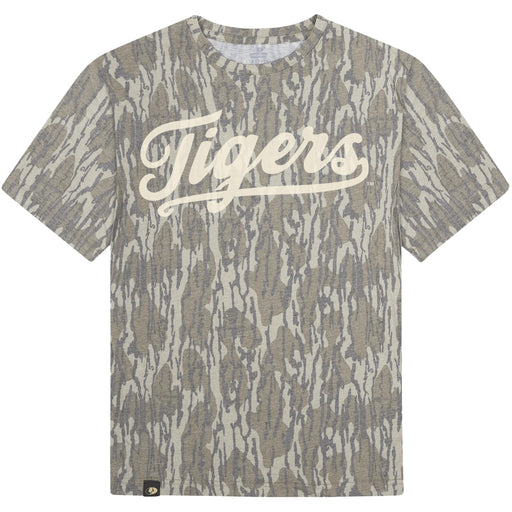 LSU Tigers B-Unlimited Script Tigers Baseball Mossy Oak Camo T-Shirt - Bottom Land