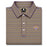 LSU Tigers Bayou Birdie Tiger Head 3 Stripe Performance Polo - Purple / Gold / Grey