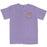 LSU Tigers Beanie Mike Baseball Circle Garment Dyed T-Shirt - Violet