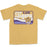 LSU Tigers Beanie Mike Wave Sign Garment Dyed T-Shirt - Mustard