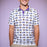 LSU Tigers Bomb Designs LSU Tiger Head Pattern Polo - White