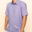 LSU Tigers Bomb Designs Tiger Head Primary Logo Pattern Performance Polo - Lavender