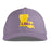 LSU Tigers Branded Bills Gold State Perforated Flex 6-Panel Curved Performance Hat - Purple