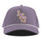 LSU Tigers Branded Bills Interlock Perforated Performance Curved 5-Panel Rope Hat - Purple
