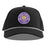 LSU Tigers Branded Bills "Geaux Tigers" Perforated Performance Curved 5-Panel Rope Hat - Black