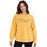 LSU Tigers Chicka-d Bar Distressed Bar Burnout Hi-lo Drop Tail Campus Pullover Sweatshirt - Gold