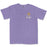 LSU Tigers Beanie Mike Chunk Script Garment Dyed  T-Shirt - Violet
