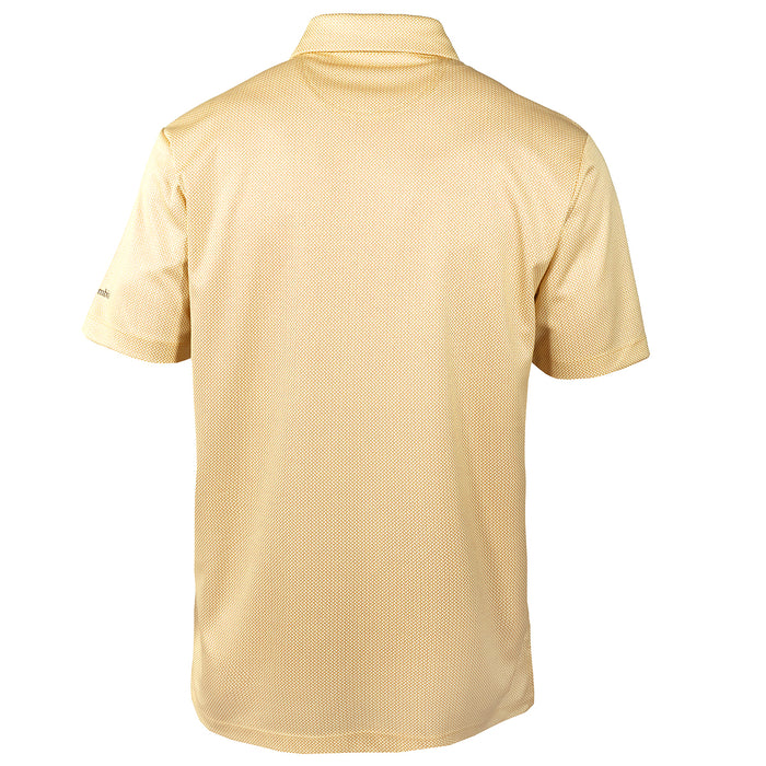 LSU Tigers Columbia Golf Baseball Interlock Fairway Flex Polo - Gold