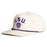 LSU Tigers Concho Cannon Helmet Arch Rope Hat - Natural / Purple