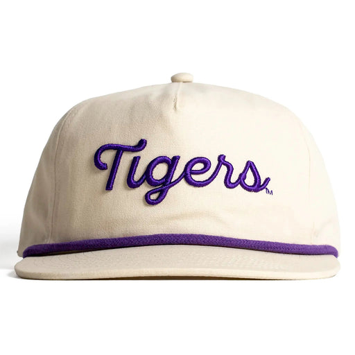 LSU Tigers Concho The Bayou Tigers Script Rope Hat - Natural