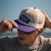 LSU Tigers Concho The Moss All-mesh Two-Tone Hat - White / Purple