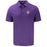 LSU Tigers Cutter & Buck Beanie Mike Forge Eco Stretch Polo - Heather Purple
