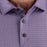 LSU Tigers Cutter & Buck Beanie Mike Pike Lattice Stretch Recycled Polo - Purple