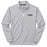 LSU Tigers Cutter & Buck Primary Adapt Recycled Soft Knit Stripe 1/4 Zip Pullover - Polished Grey