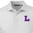 LSU Tigers Cutter & Buck Vault L Pike Eco Diamond Dot Print Stretch Polo - Polished Grey