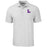 LSU Tigers Cutter & Buck Vault L Pike Eco Diamond Dot Print Stretch Polo - Polished Grey