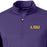 LSU Tigers Cutter & Buck Virtue Eco Pique Recycled Pique Quarter Zip Pullover - Purple