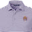 LSU Tigers Cutter & Buck Virtue Eco Pique Stripe Recycled Polo - Purple