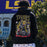 LSU Tigers Dark Horse Death Valley (Limited Release) Heavy Weight Hooded Sweatshirt - Black