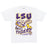 LSU Tigers Dark Horse Multi Logo (Limited Release)T-Shirt - White