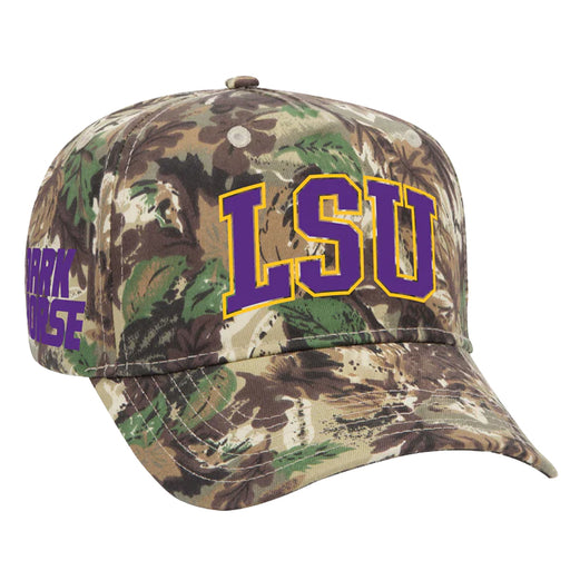 LSU Tigers Dark Horse (Limited Release) 5-Panel Structured Hat - Camo Pattern