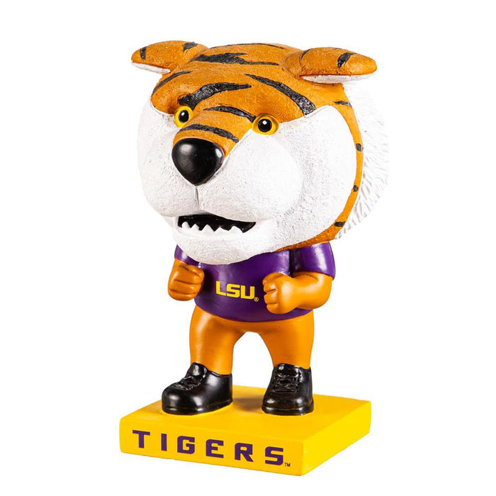 LSU Tigers Evergreen Lil Big Head Tiger Mascot Garden Statue