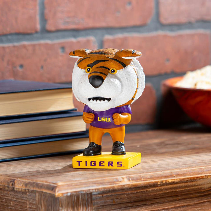 LSU Tigers Evergreen Lil Big Head Tiger Mascot Garden Statue