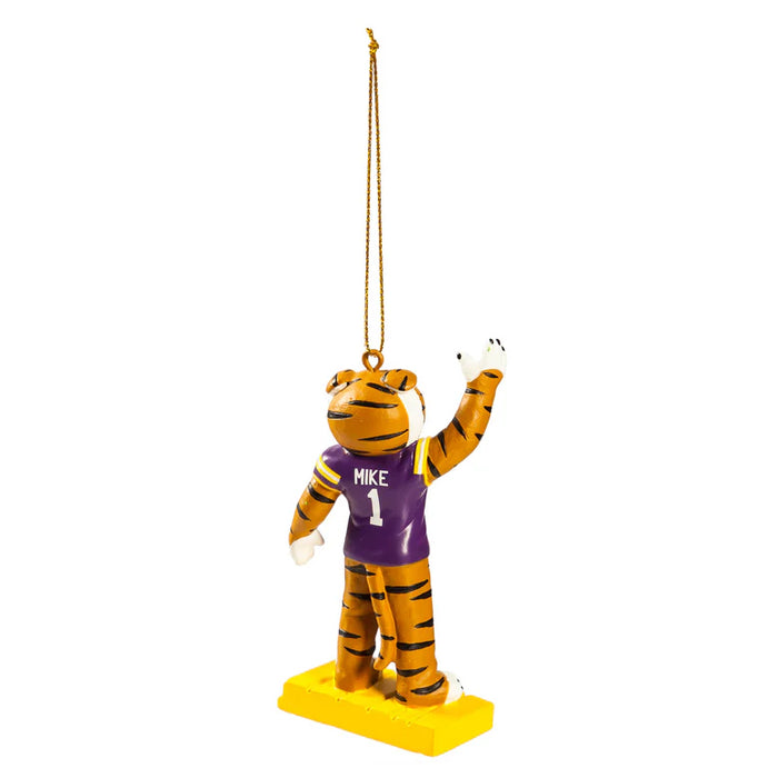 LSU Tigers Evergreen Mascot Mike The Tiger Statue Ornament