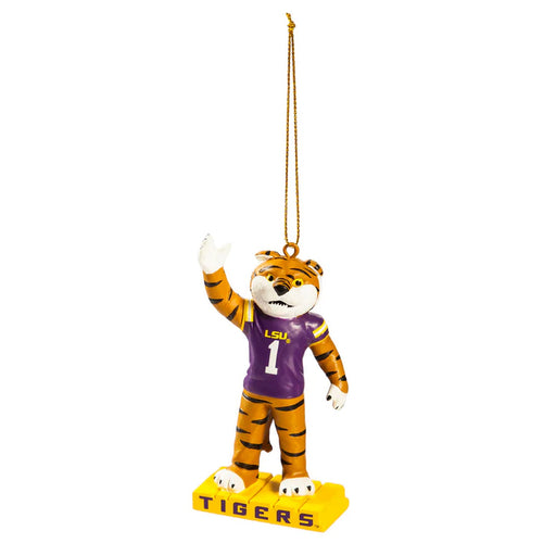 LSU Tigers Evergreen Mascot Mike The Tiger Statue Ornament