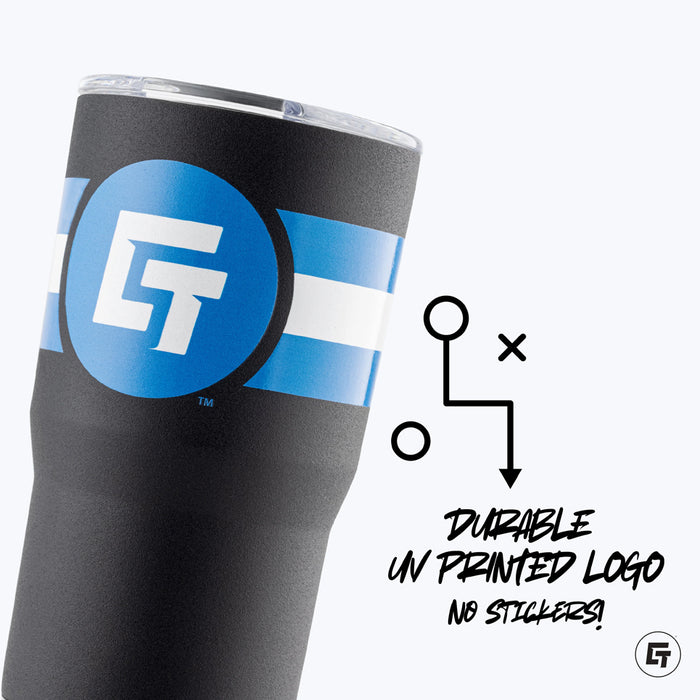 LSU Tigers Gametime Sidekick Primary Prism 20oz Tumbler - White