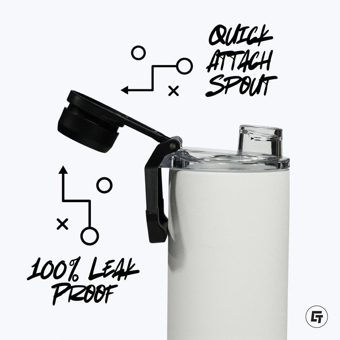 LSU Tigers Gametime Sidekick Beanie Mike Stripe 22oz Water Bottle