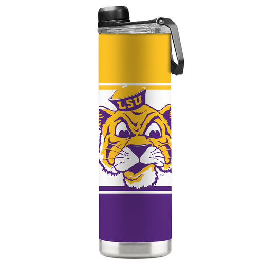 LSU Tigers Gametime Sidekick Beanie Mike Stripe 22oz Water Bottle