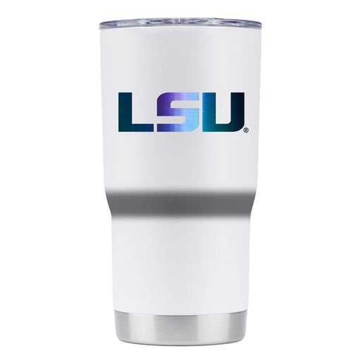 LSU Tigers Gametime Sidekick Primary Prism 20oz Tumbler - White
