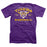 LSU Tigers Highland & State Mike's Block Baseball T-Shirt - Purple