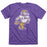 LSU Tigers Highland & State Vintage Rumbler Logo T-Shirt - Purple
