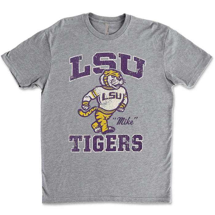 LSU Tigers Highland & State Tough Guy T-Shirt - Grey